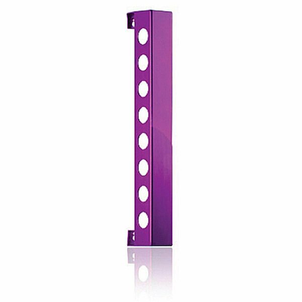 Vynebar 8 Polished Purple Vertical Wine Rack VB8PP